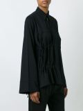 triple drawstring top