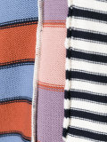 chest pocket striped jumper