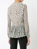 flared waist blouse 
