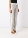 metallic trousers