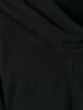 draped knitted top