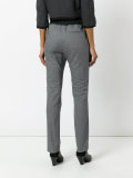 contrast stripe trousers