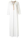 long panelled dress