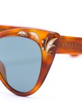 embellished frame sunglasses