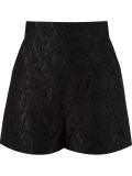 high-waisted lace shorts