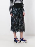 plissé pleated culottes
