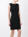 V-back jersey dress