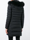 padded fur lined coat