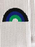 rainbow jacquard socks