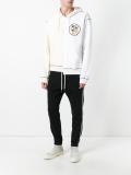 embroidered hoodie