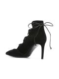 Paris lace-up pumps