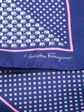 elephant floral pocket square
