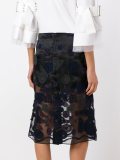 patched skirt 