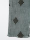diamond print 'Baggy' trousers