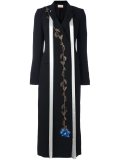 embroidered rose coat