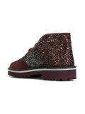 glitter panel desert boots