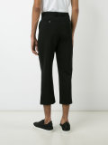 tailored cropped trousers