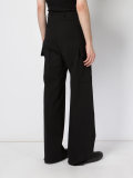 wide leg pocket trousers