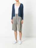 knee length tailored shorts