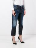 Boyfriend paint splatter jeans 