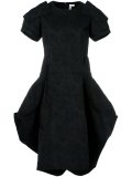 puff-ball jacquard dress 