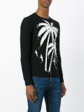 frayed palm jumper