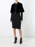 flared shortsleeved jacket