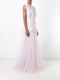 tulle pleated layers dress