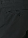 contrast collar polo shirt