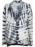 tie-dye print cardigan 
