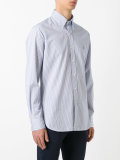 striped button-down shirt