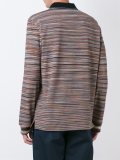 striped polo shirt