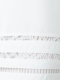 lace detail shift dress