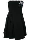 jewel-embellished mini dress