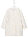 collarless coat