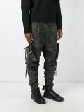 twill camouflage cargo trousers