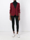 one button blazer
