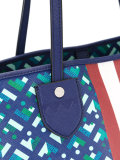 printed canvas tote 