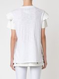 ruffled blouse