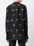 floral jacquard shirt