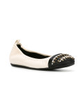 embellished toe ballerinas