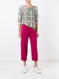 floral print blouse