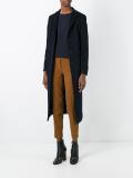 tapered cropped trousers
