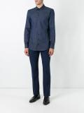 micro print shirt