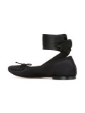 ankle-wrap ballerinas