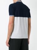 colour block polo shirt