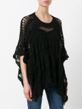 cut-out detail knitted top
