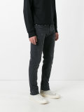 distressed jeans