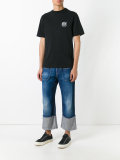 logo embroidered T-shirt