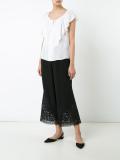 ruffle blouse
